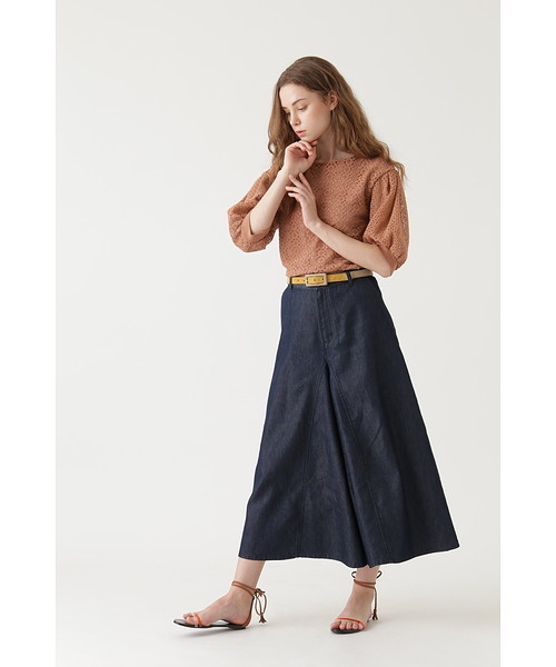 JILL STUART(ジルスチュアート)の「◆ローラデニムフレアパンツ(その他パンツ・レディース・ブルー・2/0/4)」の7枚目の写真