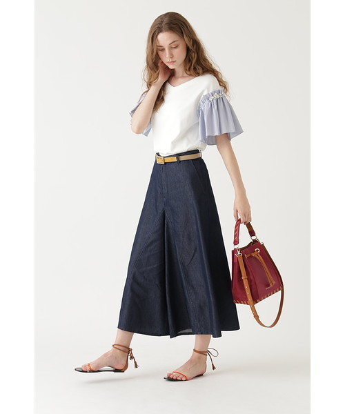 JILL STUART(ジルスチュアート)の「◆ローラデニムフレアパンツ(その他パンツ・レディース・ブルー・2/0/4)」の9枚目の写真