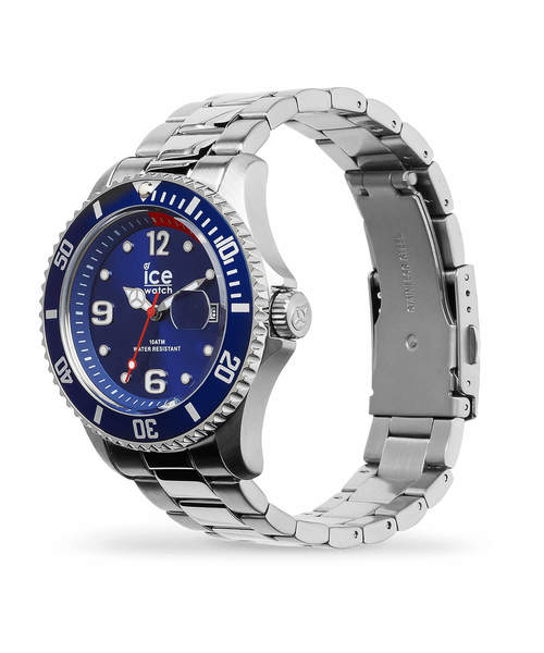 ICE WATCH(アイスウォッチ)の「「Ice-Watch アイスウォッチ」ICE STEEL アイススティール スティールバンド(アナログ腕時計・メンズ・ブラック/ネイビー/ブルー/シルバー/シルバー系その他/ライトピンク/ゴールド/ライトブルー/グリーン/ピンクゴールド/シルバー×ゴールド・LARGE/MEDIUM/SMALL/X-LARGE)」の12枚目の写真