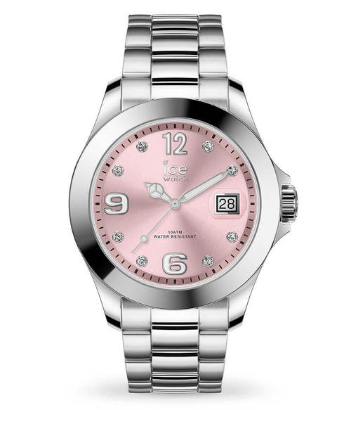 ICE WATCH(アイスウォッチ)の「「Ice-Watch アイスウォッチ」ICE STEEL アイススティール スティールバンド(アナログ腕時計・メンズ・ブラック/ネイビー/ブルー/シルバー/シルバー系その他/ライトピンク/ゴールド/ライトブルー/グリーン/ピンクゴールド/シルバー×ゴールド・LARGE/MEDIUM/SMALL/X-LARGE)」の7枚目の写真