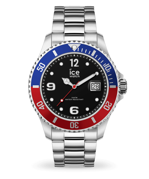 ICE WATCH(アイスウォッチ)の「「Ice-Watch アイスウォッチ」ICE STEEL アイススティール スティールバンド(アナログ腕時計・メンズ・ブラック/ネイビー/ブルー/シルバー/シルバー系その他/ライトピンク/ゴールド/ライトブルー/グリーン/ピンクゴールド/シルバー×ゴールド・LARGE/MEDIUM/SMALL/X-LARGE)」の8枚目の写真