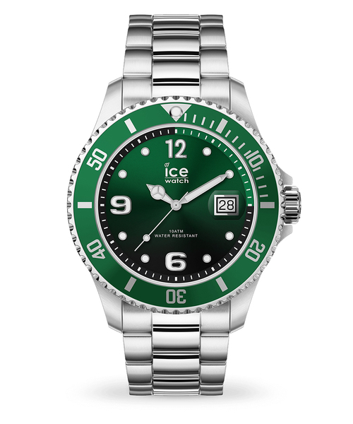 ICE WATCH(アイスウォッチ)の「「Ice-Watch アイスウォッチ」ICE STEEL アイススティール スティールバンド(アナログ腕時計・メンズ・ブラック/ネイビー/ブルー/シルバー/シルバー系その他/ライトピンク/ゴールド/ライトブルー/グリーン/ピンクゴールド/シルバー×ゴールド・LARGE/MEDIUM/SMALL/X-LARGE)」の3枚目の写真