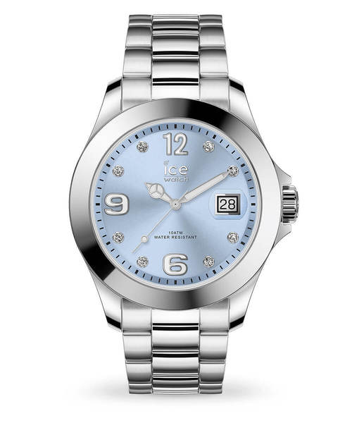 ICE WATCH(アイスウォッチ)の「「Ice-Watch アイスウォッチ」ICE STEEL アイススティール スティールバンド(アナログ腕時計・メンズ・ブラック/ネイビー/ブルー/シルバー/シルバー系その他/ライトピンク/ゴールド/ライトブルー/グリーン/ピンクゴールド/シルバー×ゴールド・LARGE/MEDIUM/SMALL/X-LARGE)」の4枚目の写真