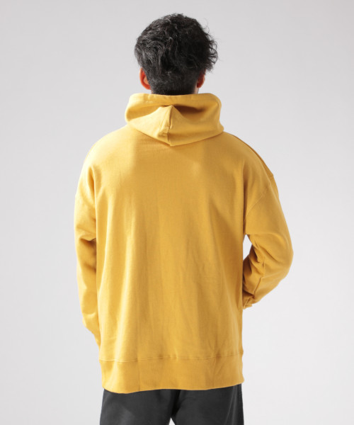 BAYFLOW（ベイフロー）の「【三浦理志×BAYFLOW】SURF & NORF サムホール付フーディ（パーカー・メンズ・ブラック/マスタード/ボルドー・SMALL/LARGE/MEDIUM）」の13枚目の写真