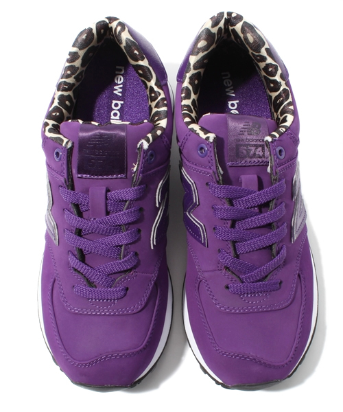 NEW BALANCE(ニューバランス)の「ニューバランス レディース クラシックランニング new balance WL574 SP(スニーカー・レディース・ブラック/パープル/レッド・22.5cm/23cm/23.5cm/24cm/24.5cm/22cm)」の12枚目の写真