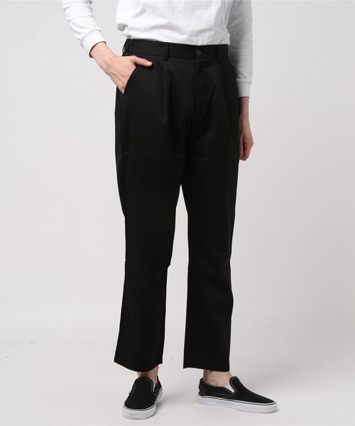 GGD SELECT(ジージーディー セレクト)の「GGD SELECT / イージー ワイドスラックスパンツ(スラックス・メンズ・ブラック/ネイビー/グレー・M/L/XL)」の18枚目の写真