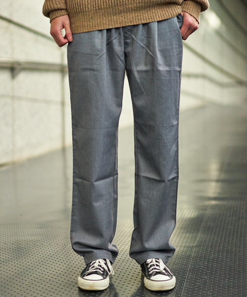 GGD SELECT(ジージーディー セレクト)の「GGD SELECT / イージー ワイドスラックスパンツ(スラックス・メンズ・ブラック/ネイビー/グレー・M/L/XL)」の15枚目の写真