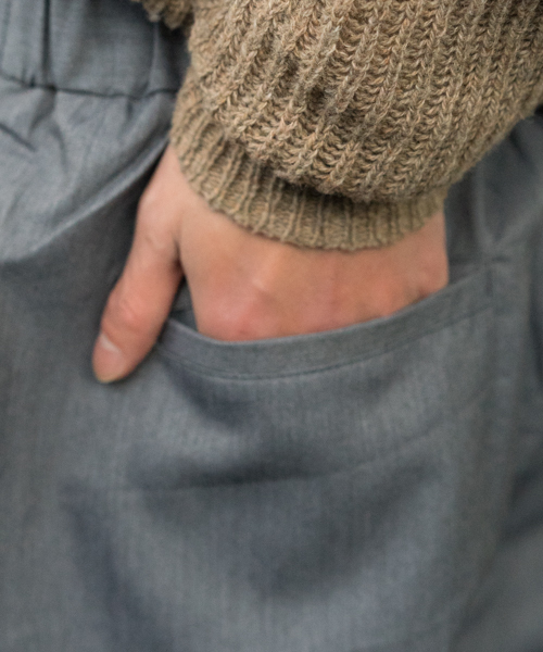 GGD SELECT(ジージーディー セレクト)の「GGD SELECT / イージー ワイドスラックスパンツ(スラックス・メンズ・ブラック/ネイビー/グレー・M/L/XL)」の11枚目の写真