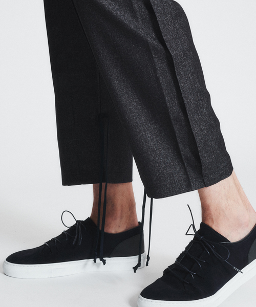 WEYEP(ウィエップ)の「【WEYEP】W-114 プリーツパンツ(その他パンツ・メンズ・ネイビー・1/2)」の2枚目の写真