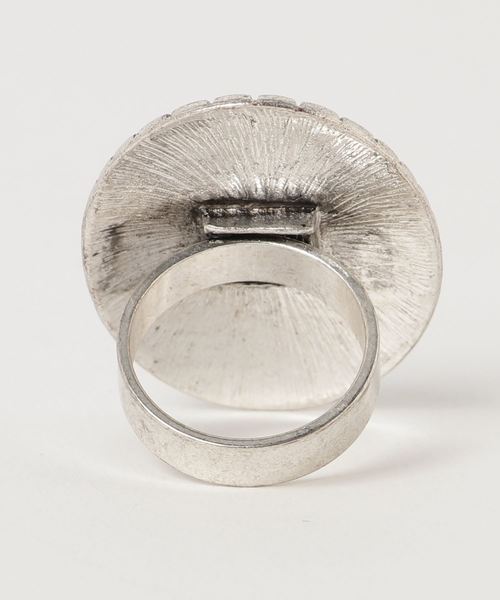 WEGO（ウィゴー）の「WEGO/ビッグコンチョリング（リング・レディース・サックスブルー/レッド・FREE）」の3枚目の写真