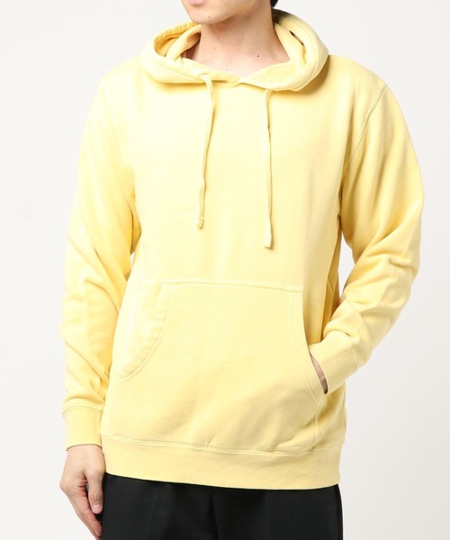 INDEPENDENT（インディペンデント）の「【Independent Trading Co】UNISEX MIDWEIGHT PIGMENT DYED HOODIE (UN)（スウェット・メンズ・ピンク/ミント/ベージュ/ブルー/サックスブルー/グリーン/ブラック/イエロー/マルーン・MEDIUM/SMALL）」の15枚目の写真
