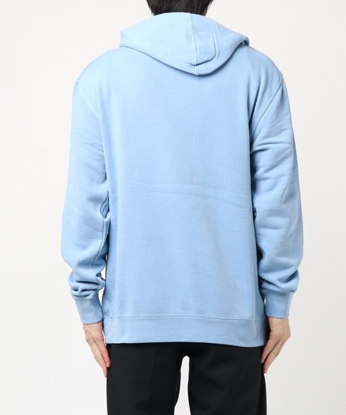 INDEPENDENT（インディペンデント）の「【Independent Trading Co】UNISEX MIDWEIGHT PIGMENT DYED HOODIE (UN)（スウェット・メンズ・ピンク/ミント/ベージュ/ブルー/サックスブルー/グリーン/ブラック/イエロー/マルーン・MEDIUM/SMALL）」の10枚目の写真
