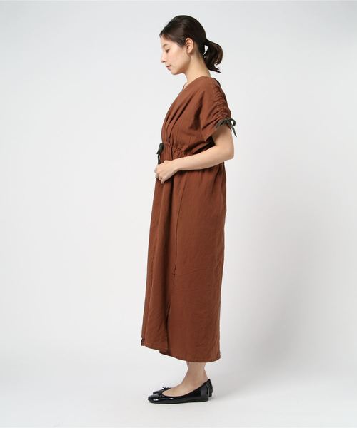 LUGG NAGG(ラグナグ)の「【Jewelobe/ ジュエローブ】2wayチュニックワンピース(ワンピース・レディース・ブラック/ベージュ/ブラウン・FREE)」の6枚目の写真