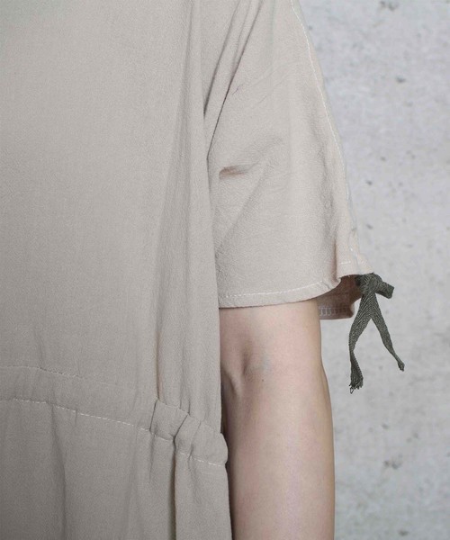 LUGG NAGG(ラグナグ)の「【Jewelobe/ ジュエローブ】2wayチュニックワンピース(ワンピース・レディース・ブラック/ベージュ/ブラウン・FREE)」の11枚目の写真