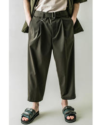 MONKEY TIME | ＜monkey time＞ TR TWILL BELTED WIDE ANKLE/アンクルパンツ(その他パンツ)