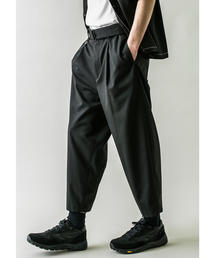 MONKEY TIME | <monkey time> TR TWILL BELTED WIDE ANKLE/アンクルパンツ(その他パンツ)