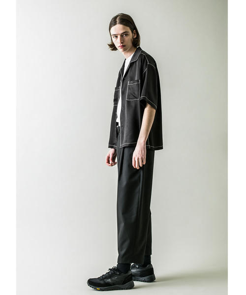 MONKEY TIME（モンキータイム）の「＜monkey time＞ TR TWILL BELTED WIDE ANKLE/アンクルパンツ（その他パンツ・メンズ・ブラック/オリーブ・L/M/S）」の11枚目の写真