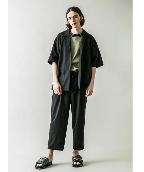 MONKEY TIME（モンキータイム）の「＜monkey time＞ TR TWILL BELTED WIDE ANKLE/アンクルパンツ（その他パンツ・メンズ・ブラック/オリーブ・L/M/S）」の13枚目の写真