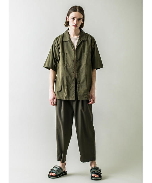 MONKEY TIME（モンキータイム）の「＜monkey time＞ TR TWILL BELTED WIDE ANKLE/アンクルパンツ（その他パンツ・メンズ・ブラック/オリーブ・L/M/S）」の6枚目の写真