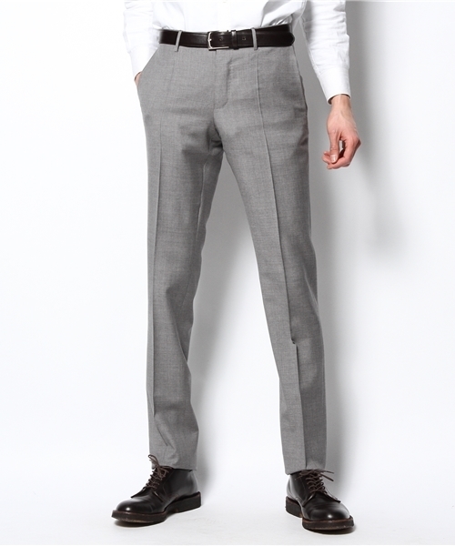 BEAMS F（ビームスエフ）の「INCOTEX / "030"トロピカルウールトラウザー（スラックス・メンズ・シルバー/チャコールグレー/グレー・48/42/46/50/44/52）」の3枚目の写真