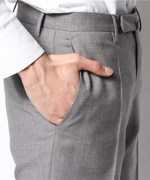 BEAMS F（ビームスエフ）の「INCOTEX / "030"トロピカルウールトラウザー（スラックス・メンズ・シルバー/チャコールグレー/グレー・48/42/46/50/44/52）」の8枚目の写真