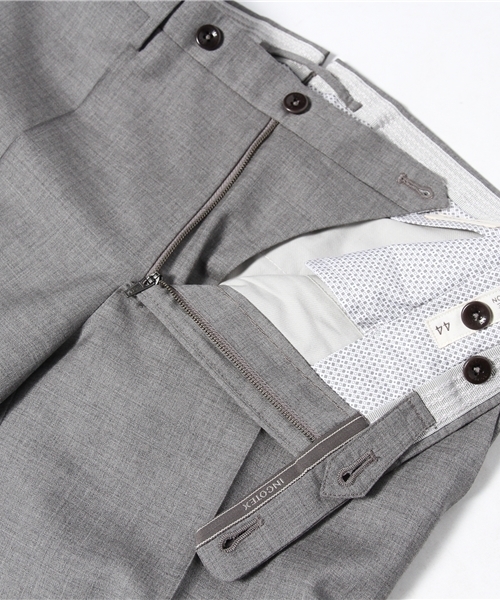 BEAMS F（ビームスエフ）の「INCOTEX / "030"トロピカルウールトラウザー（スラックス・メンズ・シルバー/チャコールグレー/グレー・48/42/46/50/44/52）」の9枚目の写真