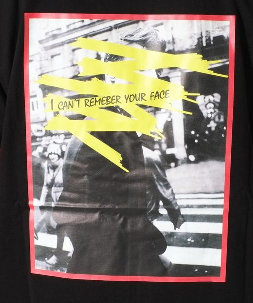 ATTI(アッティ)の「袖テープ叩き付け半袖Tシャツ/カットソー(Tシャツ/カットソー・メンズ・ブラック/オレンジ/ホワイト・FREE)」の4枚目の写真