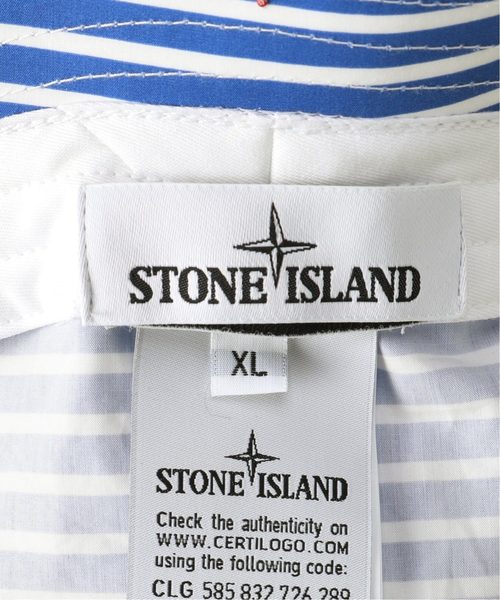 STONE  MARINA バケットハット ホワイト STONE ISLAND（ストーンアイランド）の「STONE ISLAND