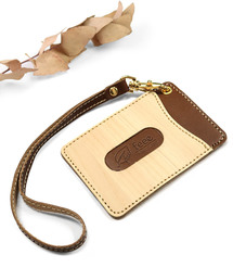 feee（フィー）の「ウッドシートナチュラルパスケース（パスケース）」