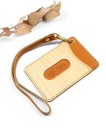 feee（フィー）の「ウッドシートナチュラルパスケース（パスケース）」