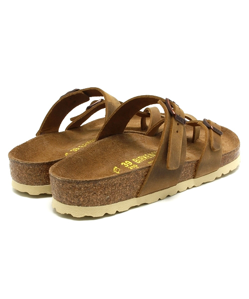 BIRKENSTOCK（ビルケンシュトック）の「【カラーレザーサンダル】MAYARI/マヤリ　アーティックオイルドラバー（アンティークダークブラウン）（WOMEN）（サンダル・レディース・ダークブラウン・43/38/36/39/37/42/41/40/35）」の9枚目の写真