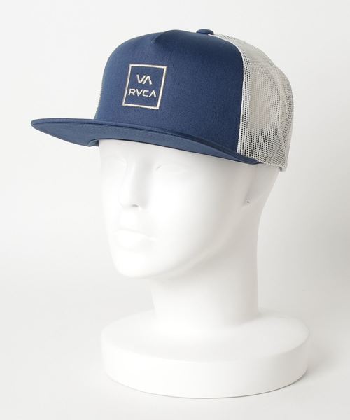 RVCA(ルーカ)の「RVCA VA ALL THE WAY TRUCKER AJ042-901(キャップ・メンズ・ブラック/ネイビー/オレンジ/カーキ・FREE)」の4枚目の写真