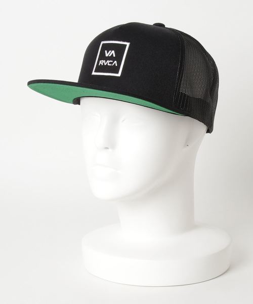 RVCA(ルーカ)の「RVCA VA ALL THE WAY TRUCKER AJ042-901(キャップ・メンズ・ブラック/ネイビー/オレンジ/カーキ・FREE)」の2枚目の写真