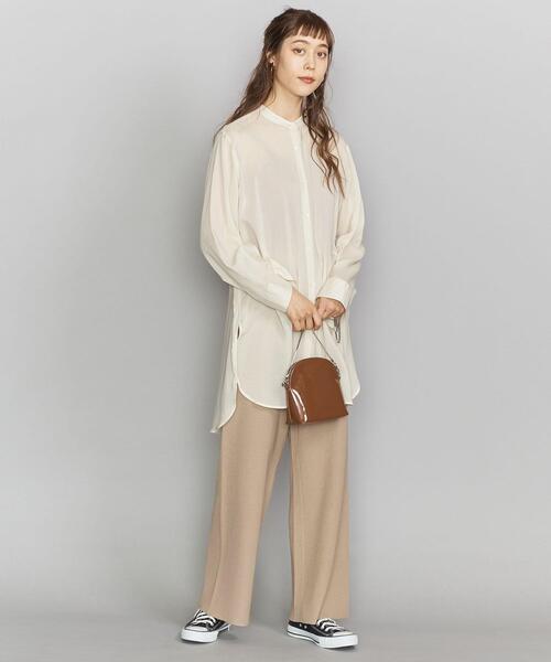 美品 BEAUTY&YOUTH ユナイテッドアローズ ニット ワイドパンツ BEAUTY&YOUTH UNITED ARROWS（ビューティーアンドユース