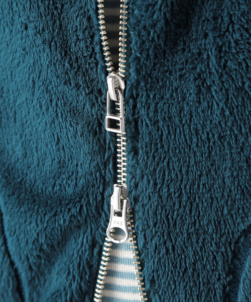 B:MING by BEAMS（ビーミングバイビームス）の「ビーミング by ビームス / シャギーフリースパーカ（パーカー・メンズ・ネイビー/ダークグリーン/グレー・LARGE/X-LARGE/MEDIUM/SMALL）」の11枚目の写真