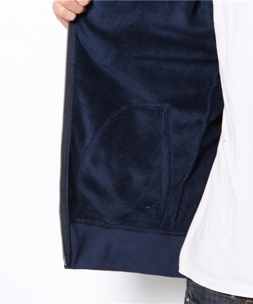 B:MING by BEAMS（ビーミングバイビームス）の「ビーミング by ビームス / シャギーフリースパーカ（パーカー・メンズ・ネイビー/ダークグリーン/グレー・LARGE/X-LARGE/MEDIUM/SMALL）」の4枚目の写真