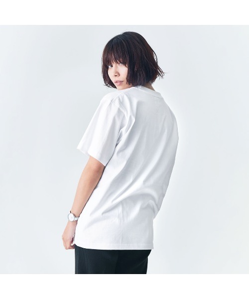 KLON(クローン)の「KLON STYLE OFF Tshirts LOGO WHITE(Tシャツ/カットソー・レディース・ホワイト・S/M/L/XL)」の8枚目の写真