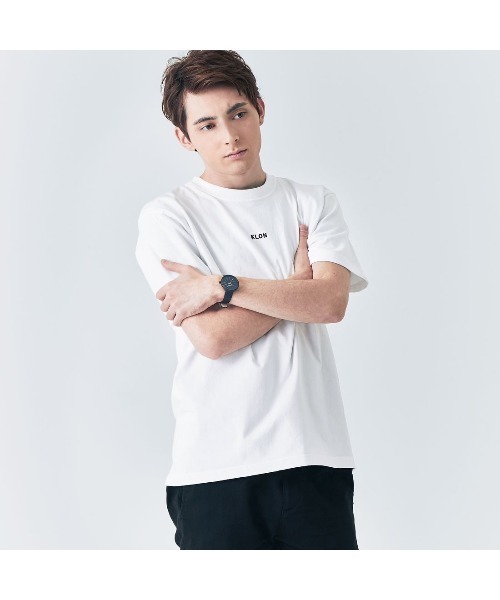 KLON(クローン)の「KLON STYLE OFF Tshirts LOGO WHITE(Tシャツ/カットソー・レディース・ホワイト・S/M/L/XL)」の6枚目の写真