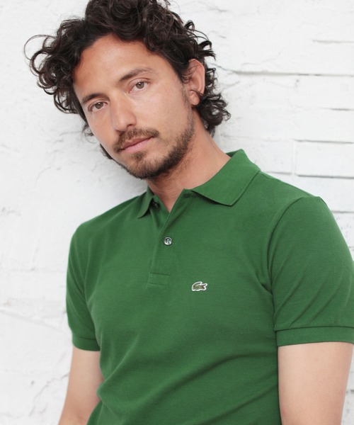 LACOSTE(ラコステ)の「LACOSTE ラコステ CLASSIC PIQUE POLO ワンポイントロゴ 半袖ポロシャツ ボーイズサイズ(ポロシャツ・メンズ・ホワイト/グレー/ネイビー/ブラック/ピンク/グリーン/ブルー/ピンク系・14/12/16)」の5枚目の写真