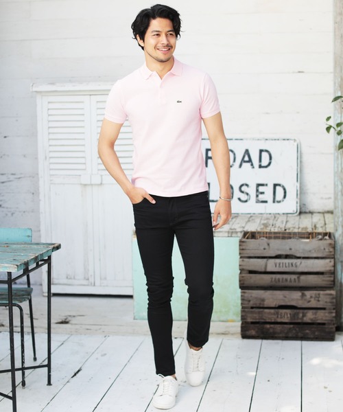 LACOSTE(ラコステ)の「LACOSTE ラコステ CLASSIC PIQUE POLO ワンポイントロゴ 半袖ポロシャツ ボーイズサイズ(ポロシャツ・メンズ・ホワイト/グレー/ネイビー/ブラック/ピンク/グリーン/ブルー/ピンク系・14/12/16)」の22枚目の写真