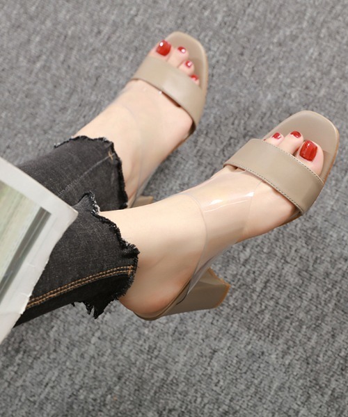 Futier land（フューティアランド）の「FITクリアカバーサンダル（サンダル・レディース・ホワイト/ブラック/モカ/シルバー・36/37/38/39/40）」の8枚目の写真