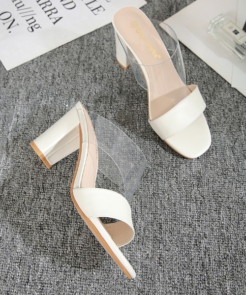 Futier land（フューティアランド）の「FITクリアカバーサンダル（サンダル・レディース・ホワイト/ブラック/モカ/シルバー・36/37/38/39/40）」の13枚目の写真