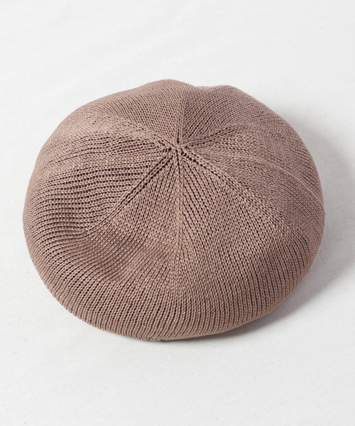 RACAL(ラカル)の「SU2 Cotton Knit Beret / SU2 コットンニットベレー(ハンチング/ベレー帽・メンズ・ブラック/ネイビー/モカ/ライトベージュ・MEDIUM/LARGE)」の12枚目の写真