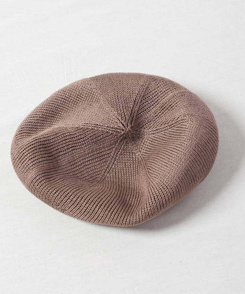 RACAL(ラカル)の「SU2 Cotton Knit Beret / SU2 コットンニットベレー(ハンチング/ベレー帽・メンズ・ブラック/ネイビー/モカ/ライトベージュ・MEDIUM/LARGE)」の14枚目の写真