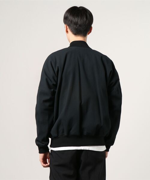 TACASI（タキャシ）の「◎TA CA Si / ワッフルクロス ボンバージャケット（ブルゾン・メンズ・ブラック系その他4・44/46）」の8枚目の写真