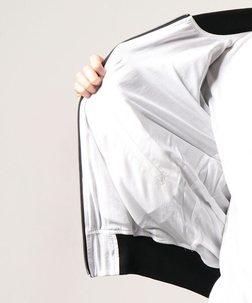 TACASI（タキャシ）の「◎TA CA Si / ワッフルクロス ボンバージャケット（ブルゾン・メンズ・ブラック系その他4・44/46）」の7枚目の写真