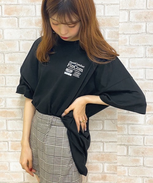 apres jour（アプレジュール）の「アソートプリントBIGTシャツ【ZOZOTOWN限定アイテム】（Tシャツ/カットソー・レディース・ホワイト/ブラック/その他/チャコールグレー/ミント/オフホワイト・フリー）」の20枚目の写真