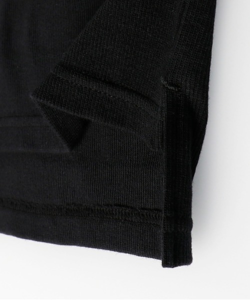 BRANSHES（ブランシェス）の「肩あき半袖Tシャツ（Tシャツ/カットソー・キッズ・ライトグレー/ブラック・90cm/110cm/100cm/120cm/130cm/140cm/150cm）」の5枚目の写真