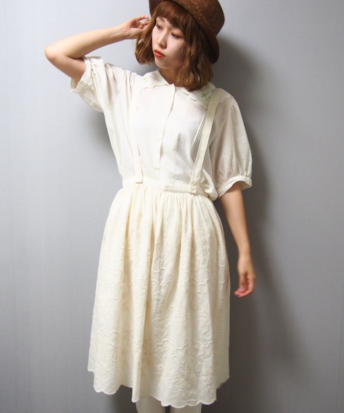 sakishimatokyo（サキシマトーキョー）の「【ZOZO限定】サキシマamp「エリニオハナシシュウノブラウス」（シャツ/ブラウス・レディース・ベージュ・FREE）」の8枚目の写真