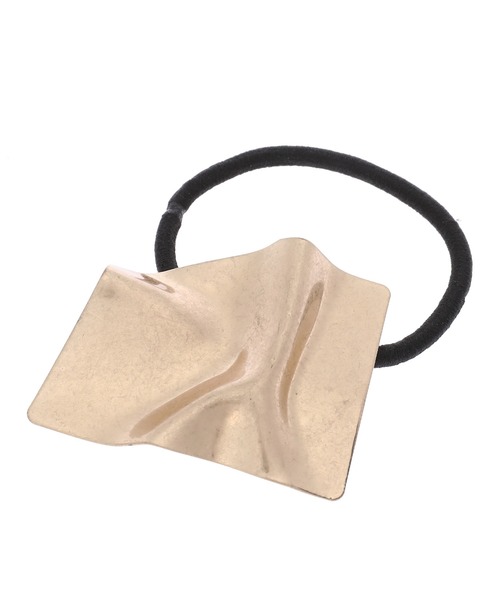 Edit Sheen（エディットシーン）の「変形メタルヘアカフ（ヘアゴム・レディース・ゴールド・FREE）」の5枚目の写真